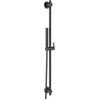 Kludi NOVA FONTE Set de douche 1S (noir mat) (1 Type de jet, 11 l/min)