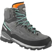 Meindl - Chaussures de trekking en GORE-TEX - Air Revolution 4.6 Lady Gris/Turquoise pour Femme en Cuir - Taille 39