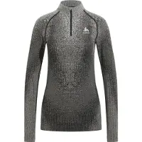 Odlo Performance Warm Blackcomb Long Sleeve Base Layer Gris L Femme