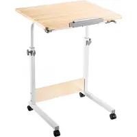 Vdd Table d'ordinateur portable bureau mobile - pupitre - réglable en hauteur 68 - 96 cm