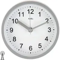 AMS Horloge murale radio, mouvement radio, D16x5cm, 5926
