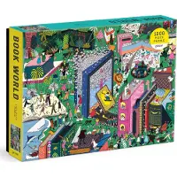 Galison Puzzle -1000 Piece: Book World -