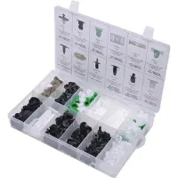 SW-Stahl S8029 Assortiment de clips de fixation 255 pièces