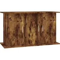 vidaXL Support pour aquarium chêne fumé 101x41x58 cm Bois composite