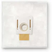 Nedis Sacs à poussière - 4 pièces - Synthétique - Vendu le plus souvent pour : Bosch / Siemens - Blanc