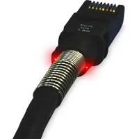 PatchSee PK-PCI6-DPU-40, 12,2 m, Cat6a, U/UTP (UTP), RJ-45, RJ-45, noir