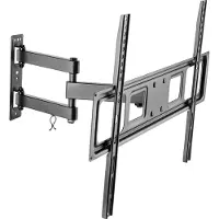 Home>it Support mural extensible et inclinable HOME It pour téléviseurs de 37 à 70 pouces, capacité de charge de 35 kg, noir