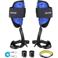 Vevor Griffe Élagage Charge 159 kg Grimpette Élagage Hauteur Réglable 40-49,5 cm Crampons Escalade Arbre Éperons Escalade Acier pour Cueillette Fruits