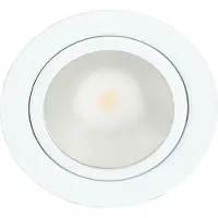Nobile Spot encastré LED pour meubles blanc chaud, blanc - Spot encastré LED pour meubles blanc chaud, blanc...