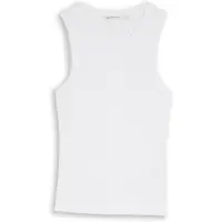 Tom Tailor DENIM Haut gris clair / blanc