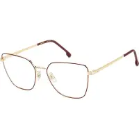 Carrera Lunettes de Vue 3022 55/17/140 Gold burgundy Metal frames WOMAN 3022