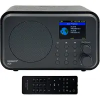Ferguson Radio Internet Regent i101 Radio WiFi avec Bluetooth FM/DAB/DAB+ Radio FM, radio-réveil, égaliseur, écran couleur, USB, AUX IN, sortie ligne, UPnP La