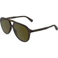 Longchamp Lunettes de Soleil LO800S 58/13/140 Transparent brown Bio inj-g820 WOMAN LO800S