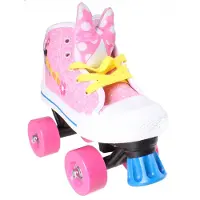 Disney Minnie Mouse Patins à roulettes fille Rose/Blanc Taille 30