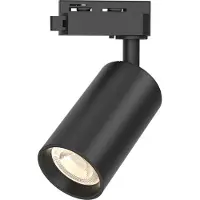 Braytron LED GU10 Projecteur sur rail système monophasé, orientable & pivotant noir max. 10W