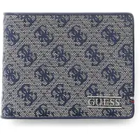 GUESS Porte-monnaies 'Boston' bleu / gris clair