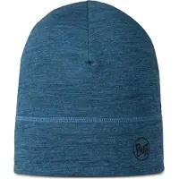 Buff Merino Lightweight Beanie Bleu