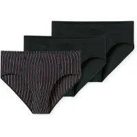 Schiesser Slip '95/5' rouge / noir