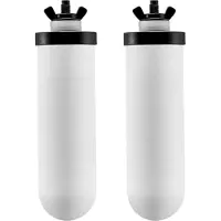 Vevor Système de filtration d'eau par gravité Eléments de nettoyage de rechange pour filtre à eau, filtre de rechange en céramique, filtre à eau facile à remplacer
