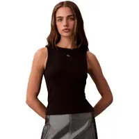 Calvin Klein Jeans Haut 'Tank' noir / blanc