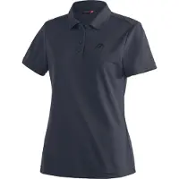 Maier Sports Ulrike Short Sleeve Polo Bleu S Femme