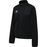 Hummel Veste en polaire fonctionnelle 'Go' noir / blanc