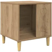 vidaXL Niche pour chien Artisanat chêne 44 x 42 x 49 cm Bois composite