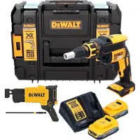 DeWalt DCF 620 E2T Visseuse pour cloisons sèches sans fil 18 V 30 Nm Brushless + 2x Powerstack batterie 1,7 Ah + chargeur + TSTAK