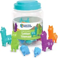 Learning Resources Des figurines pour apprendre les lettres et explorer les couleurs. Lamy