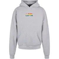 Mc Clothes Sweat-shirt 'Love Teddy' jaune / gris / vert / rouge
