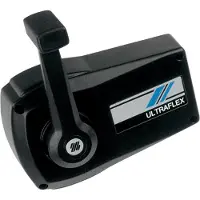 Ultraflex B90 Simple Lever Engine Control Argenté