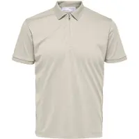 Selected T-Shirt 'Fave' beige