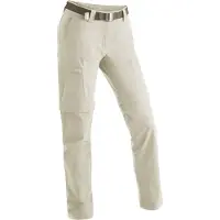 Maier Sports Inara Slim Zip Pants Beige S / Regular Femme