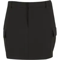 Urban Classics Patched Pocket Short Skirt Noir L Femme