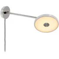 UMAGE Applique Murale , Asteria Long, dimmable, Gris, Salon / séjour, Métal, Design