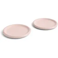 HAY Barro Assiettes Ø24 cm - Lot de 2 Pink