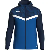 Jako Veste à capuche femme Iconic, Couleur:royal/marine, Taille:44