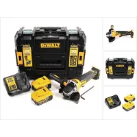 DeWalt DCG 406 M2 Meuleuse d'angle sans fil 18V 125mm Brushless + 2x batterie 4,0Ah + chargeur + TSTAK