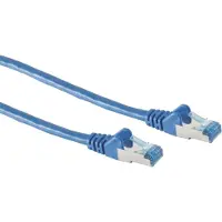 S/CONN Câble patch cat6A S/FTP PIMF bleu 15m