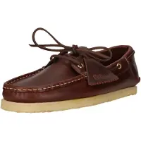 Clarks Chaussure à lacets 'Godney Boat' marron