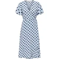 ONLY Robe 'ONLLuca' bleu pastel / noir