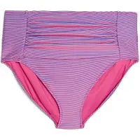 Swim By Zizzi Bas de bikini 'Svary' violet / rose / blanc
