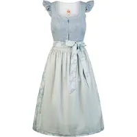 Spieth & Wensky Dirndl 'Hadi' bleu clair