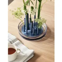 Fritz Hansen Ikeru Vase Dusk Blue | Low