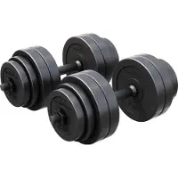 Gyronetics Gorilla Sports - Gyronetics E-Series Barres Courtes 30 Kg (Paire De 2 X 15kg) Gn001