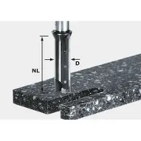 Festool Fraise à rainurer avec plaquettes réversibles HW S12 D14/45 - - 491110