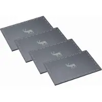 Kitchencraft Ardoise Sets de table "On aime Noël
