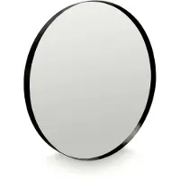 Vt wonen Miroir vtwonen Rond Deep Black 60 cm