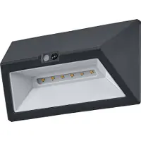 Osram ENDURA Style USB Wall Step Large capteur IP44 Gris foncé