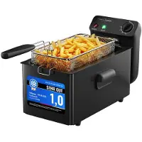 Clatronic Friteuse électrique 3L 2000W Noir PC-FR1325-Noir